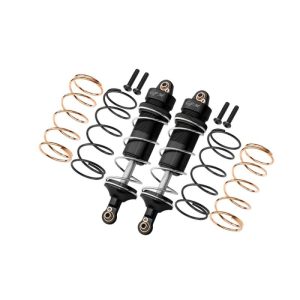 Alu-Dämpfer dick vorn 112mm schwarz GPM ARRMA 1/10 Kraton 4x4 4S BLX