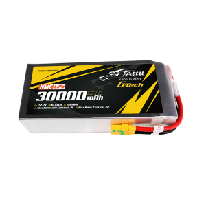 TATTU Semi-solid 30000mAh 5C 22.2V 6S1P G-Tech Lipo Battery Pack with XT90-S Plug