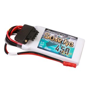 Gens ace G-Tech Soaring 450mAh 11.1V 30C 3S1P Lipo Battery Pack with JST-SYP Plug - 3 Celle