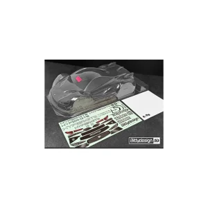Bittydesign HYPER-GT8 1/8 GT clear body 325mm (ULT | 0.75mm)