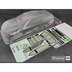 Bittydesign ZL-21N 1/7 clear Stock car body for ARRMA Infraction V2/Limitless