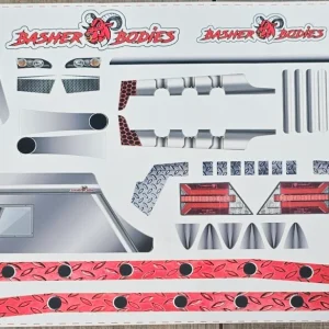 Decals Madmaxx Rossa