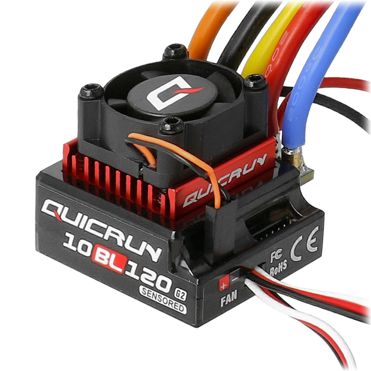 Hobbywing QUICRUN 10BL120G2 120A.Sensored Regolatore elettronico sensored 2-3S