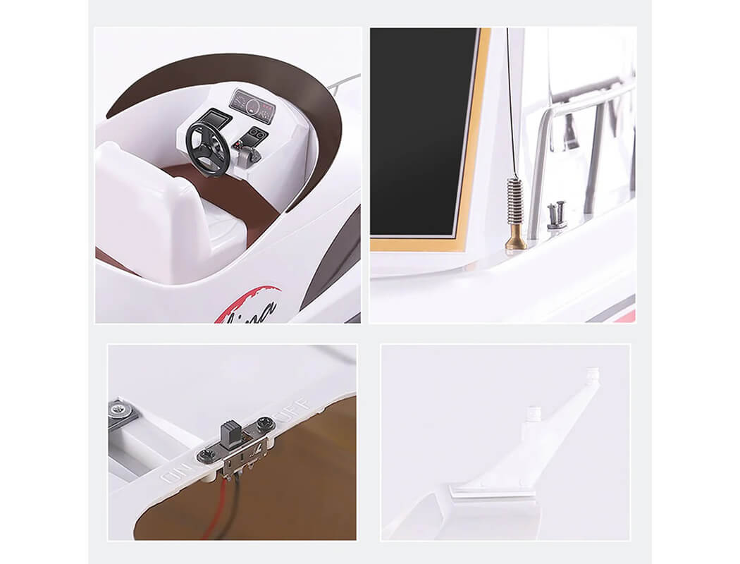 HENG LONG SALINA 2-CHANNEL POWERED YACHT 700MM RTR