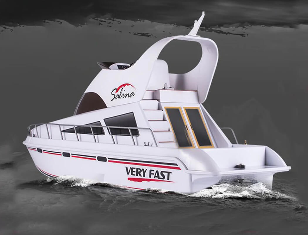 HENG LONG SALINA 2-CHANNEL POWERED YACHT 700MM RTR