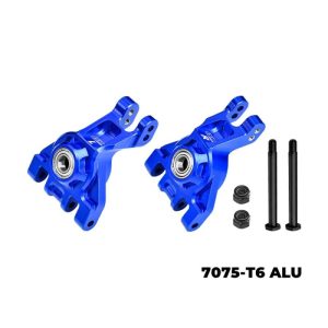 Ammortizzatori anteriori in alluminio 104 mm neri per Traxxas Jato 4x4 (2 pz)