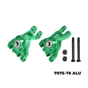 Ammortizzatori anteriori in alluminio 104 mm arancioni per Traxxas Jato 4x4 (2 pz)