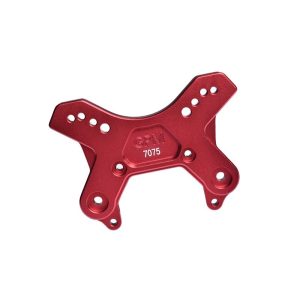 Supporto ammortizzatori anteriore in alluminio rosso per ARRMA Typhon 6S V5