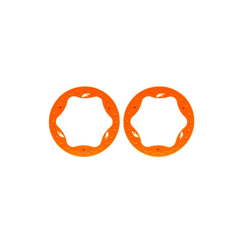 Anelli Beadlock Per Cerchi Anteriori Arancio (3,5") (2)