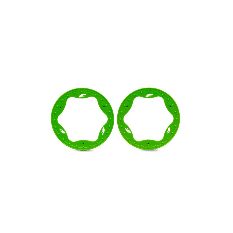 Anelli Beadlock Per Cerchi Anteriori Verdi (3,5") (2)