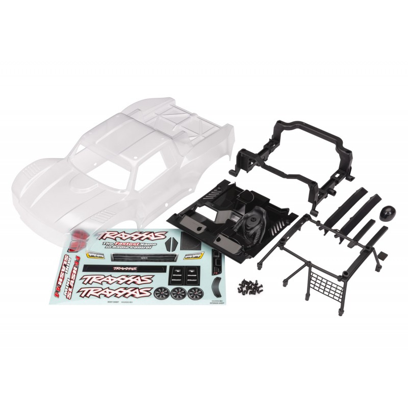 Carrozzeria Mini Slash Trasparente Con Supporti E Accessori Clipless