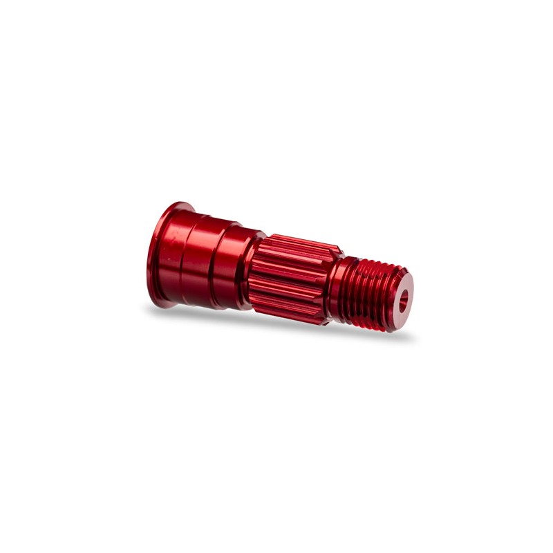 Mozzo Anteriore, Alluminio 6061-T6 (Anodizzato Rosso)