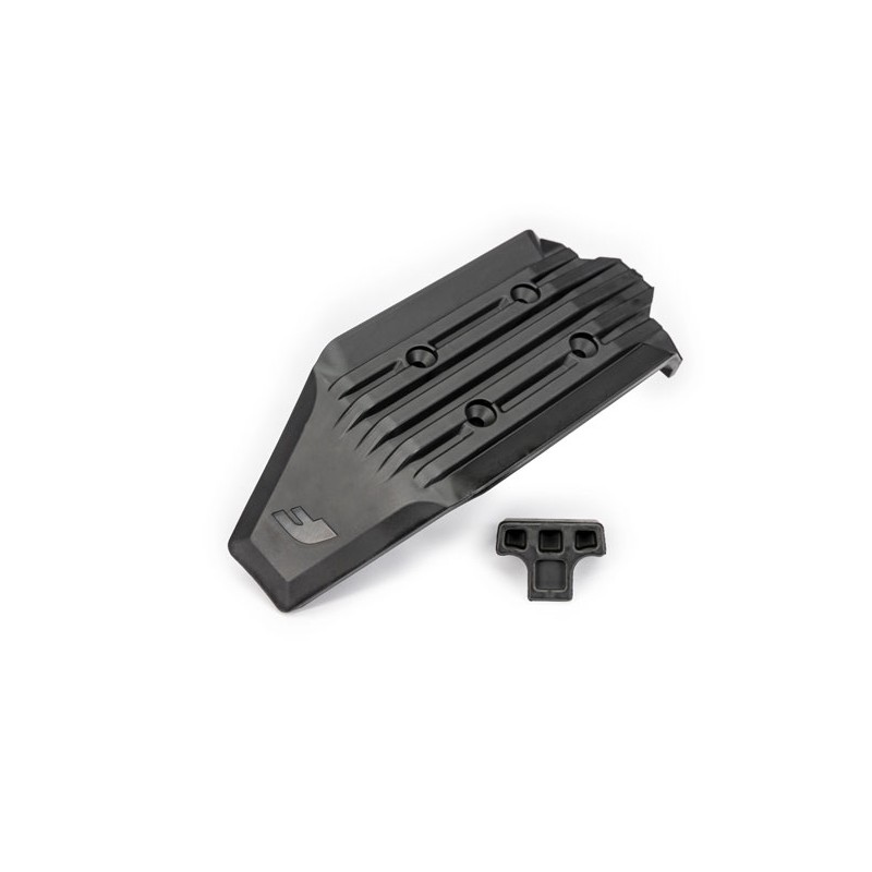 Piastra Skidplate Anteriore Con Gommino Assorbimento Urti