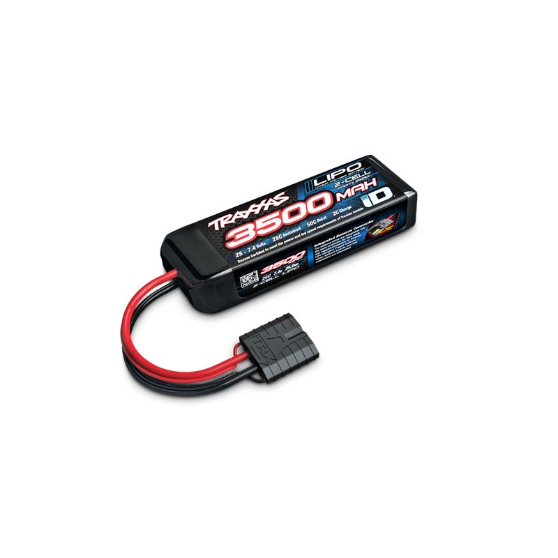 Traxxas Batteria Lipo 3500mah 7.4V 2 Celle 25c ID