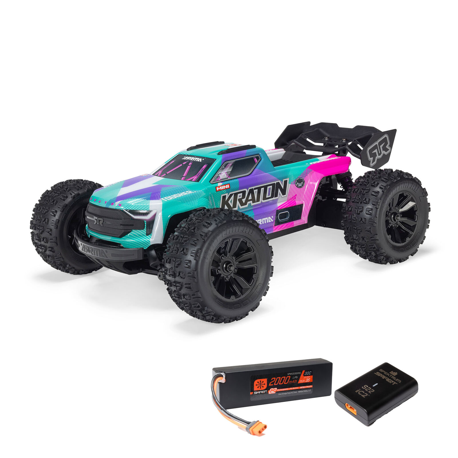 ARRMA Mini Kraton 1/16 3S BLX 4X4 RTR Brushless Speed Truck