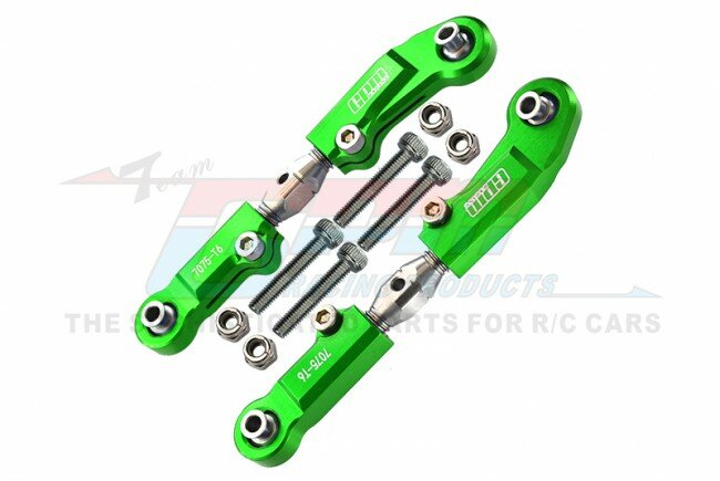 GPM MAM162S-G tiranti in alluminio 7075-T6 e acciaio inox 1/7 Mojave 6S BLX ARA106058 - MAM162S-BK