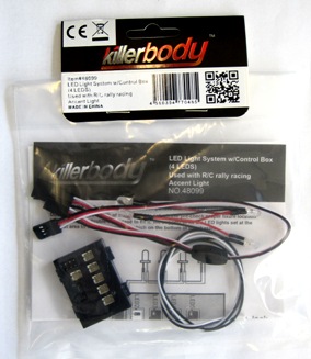 Killerbody kit luci LED con 4 LED bianchi e centralina - KB48099 - immagine 2