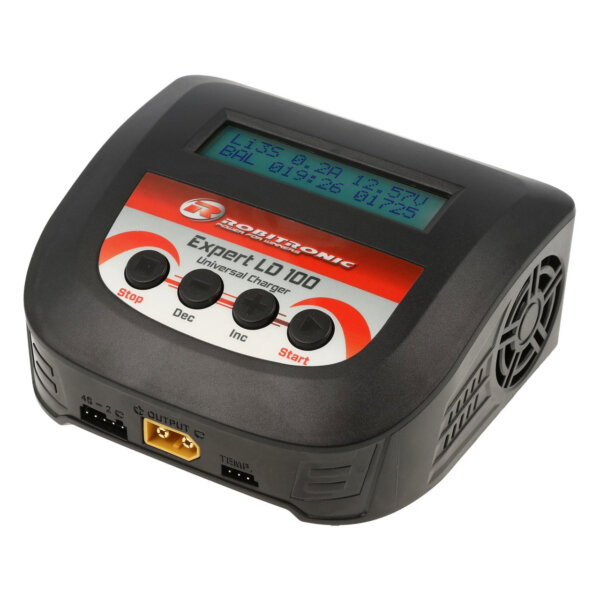 ROBITRONIC Expert LD 100 Charger LiPo 2-4s 10A 100W ROBITRONIC Expert LD 100 Charger LiPo 2-4s 10A 100W