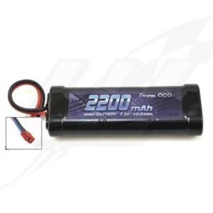 Gens ace Batteria NiMh 7.2V-2200Mah (Deans) 135x48x25mm 290g